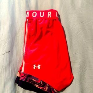 X- Large Pink Under Armour Shorts.